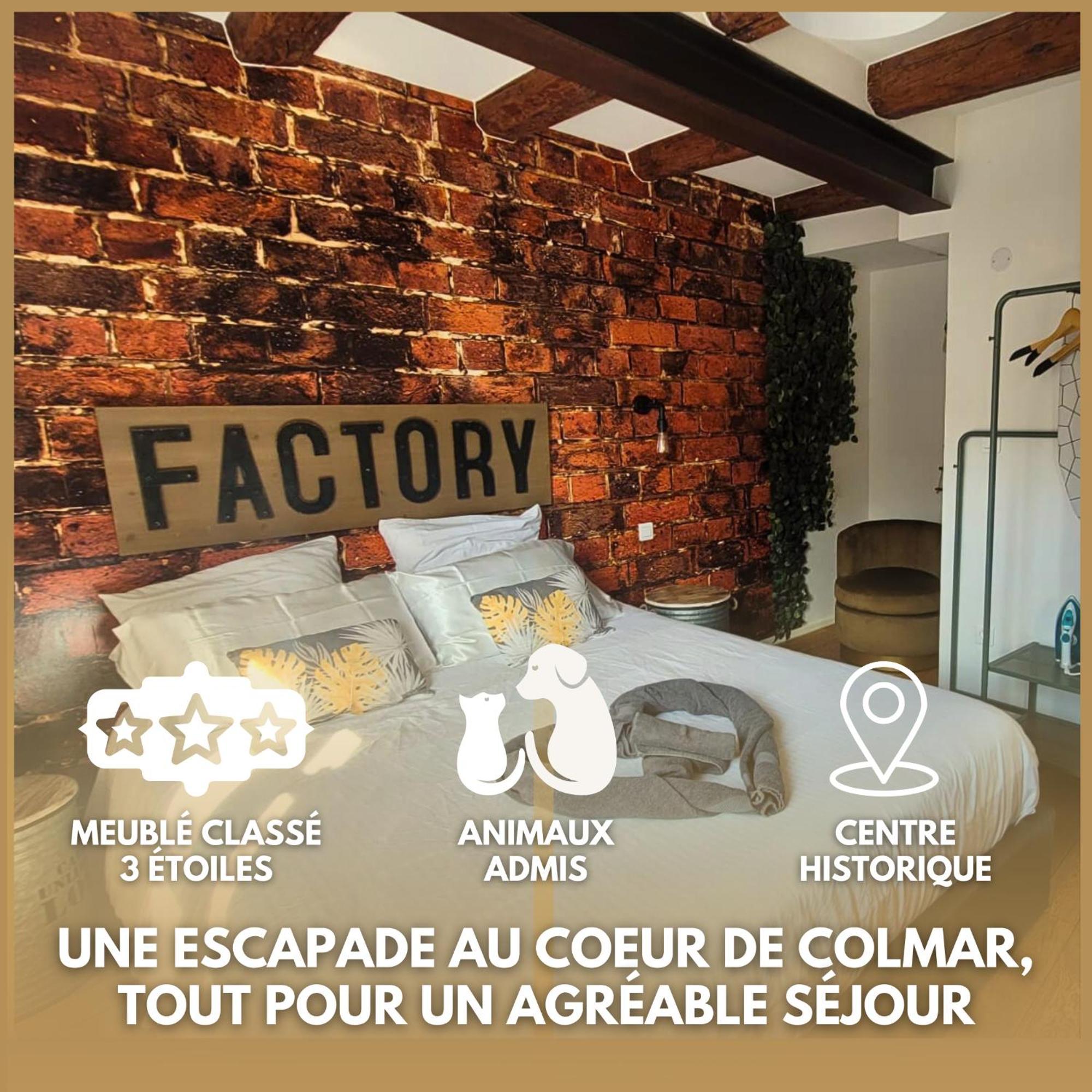 Hyper Centre Colmar The Factory Room Bagian luar foto